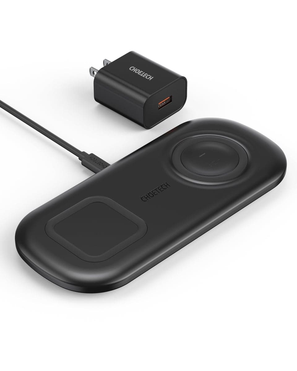 Choetech PowerDual 5-Coil Wireless Charger 10W (T535-S)