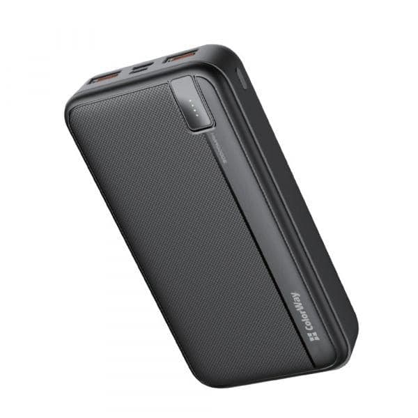 ColorWay Power Bank 20000 мА·год 22.5W High-Power (CW-PB200LPA4BK-PD)