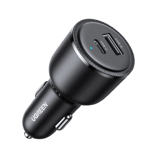 Ugreen Car Charger 63W (USB-C PD + USB-A, CD239)