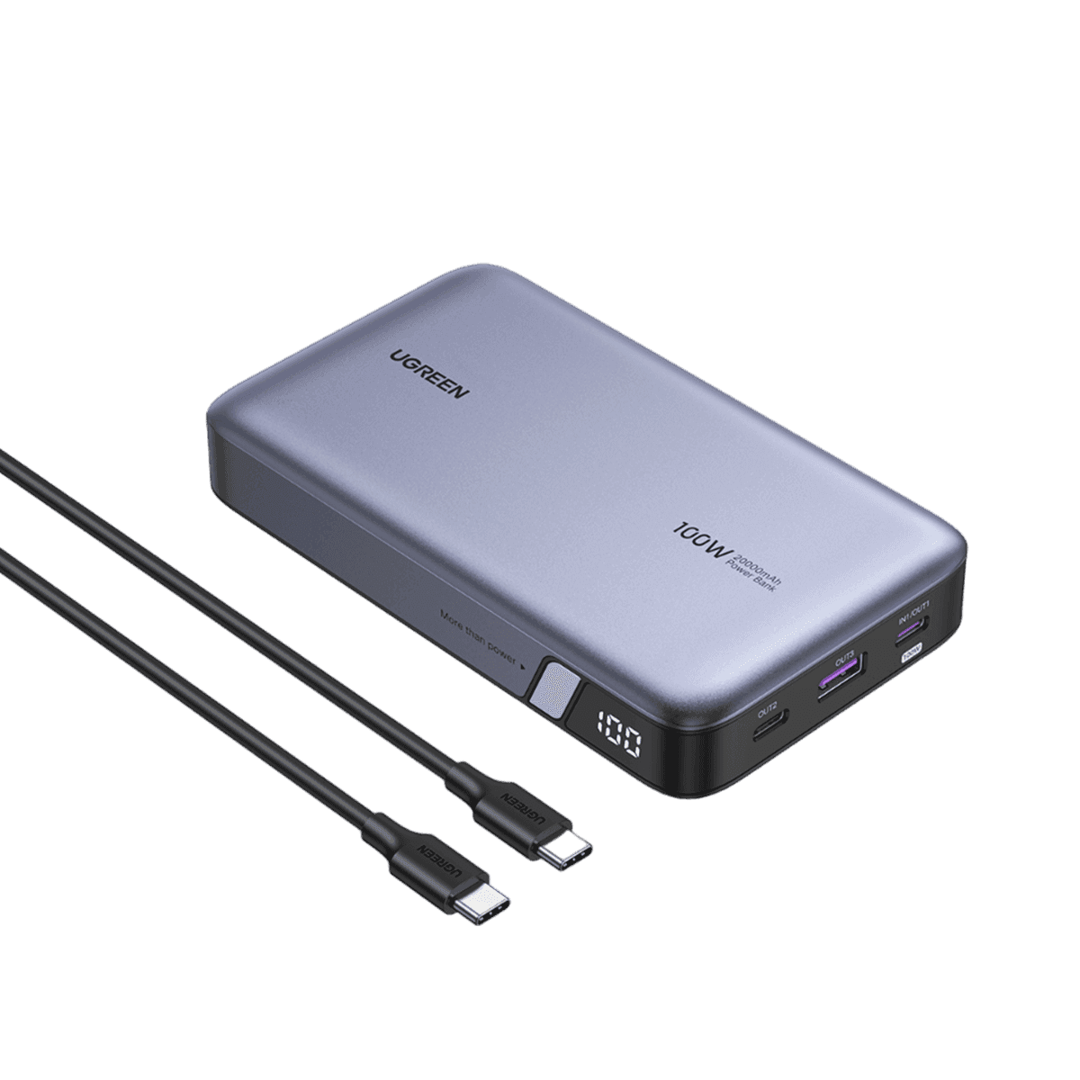 Ugreen Nexode Power Bank 20000 мА·год 100W