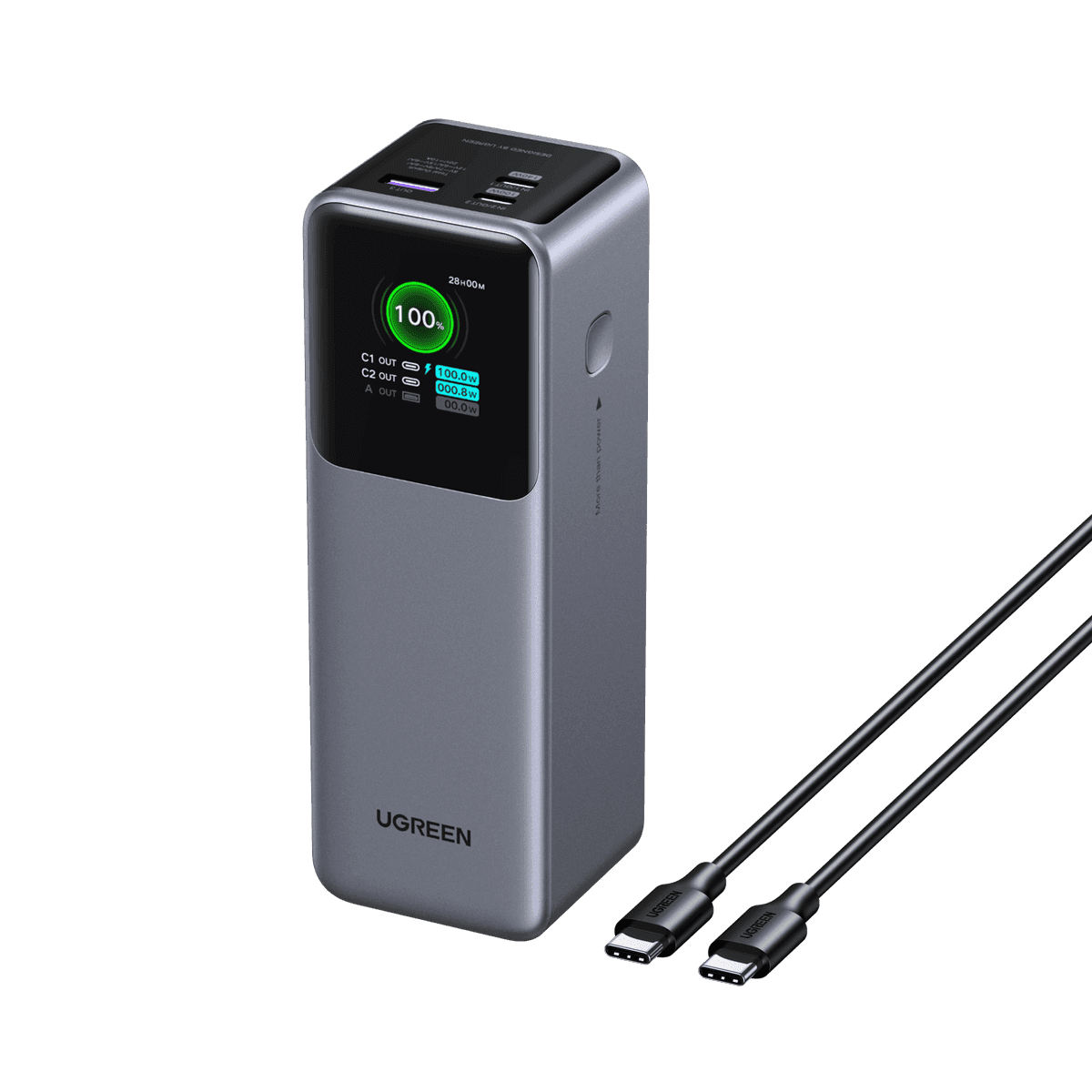 Ugreen Nexode Power Bank 25000 мА·год 200W