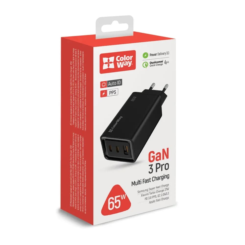 ColorWay GaN Power Delivery 65W
